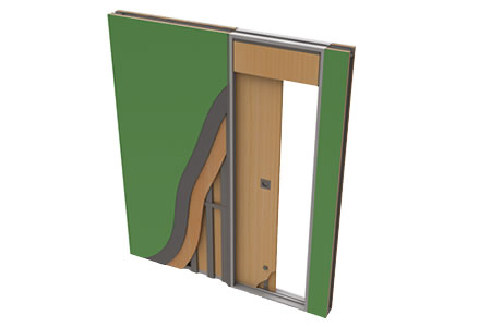 Pocket door solution’s many features