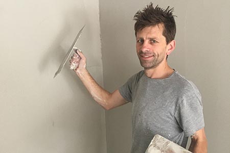 ‘Ultimate test’ for plaster skim finish