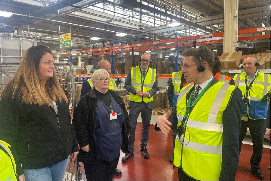 Mayor of the West Midlands visits Assa Abloy facilities