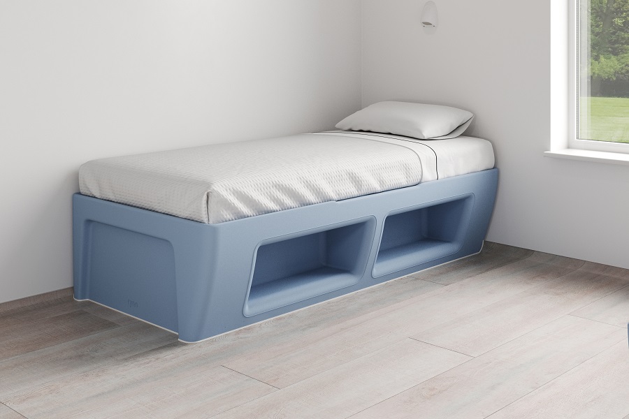 Damage-resistant and ‘100 per cent waterproof' bed 