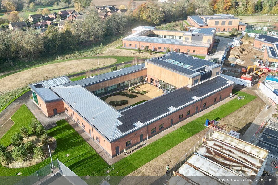 Sectional completion for new wards and gym at Hellesdon Hospital